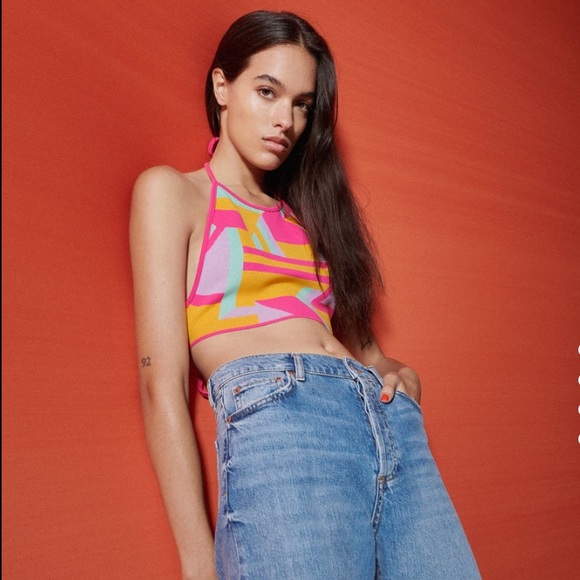 Zara Knit Crop Top - Picture 4 of 4